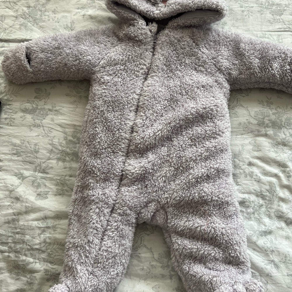 Cozy Gray Kids One Piece